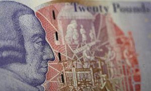 Move over! The soon to be replaced picture of economist Adam Smith on the £20 note